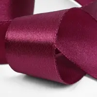Лента атласная, 25 мм, 23&plusmn;1 м, фиолетовая №252