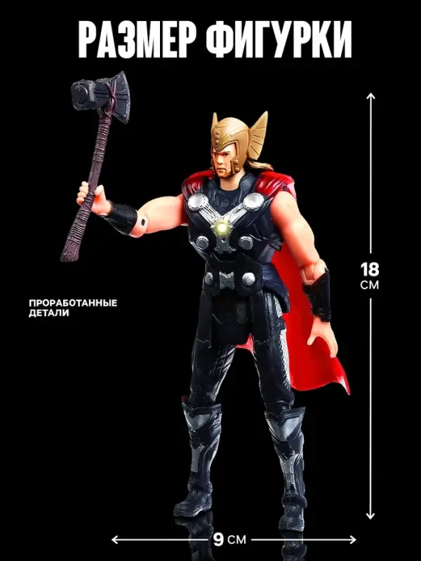 Игрушка, фигурка &laquo;Мстители. Тор&raquo;