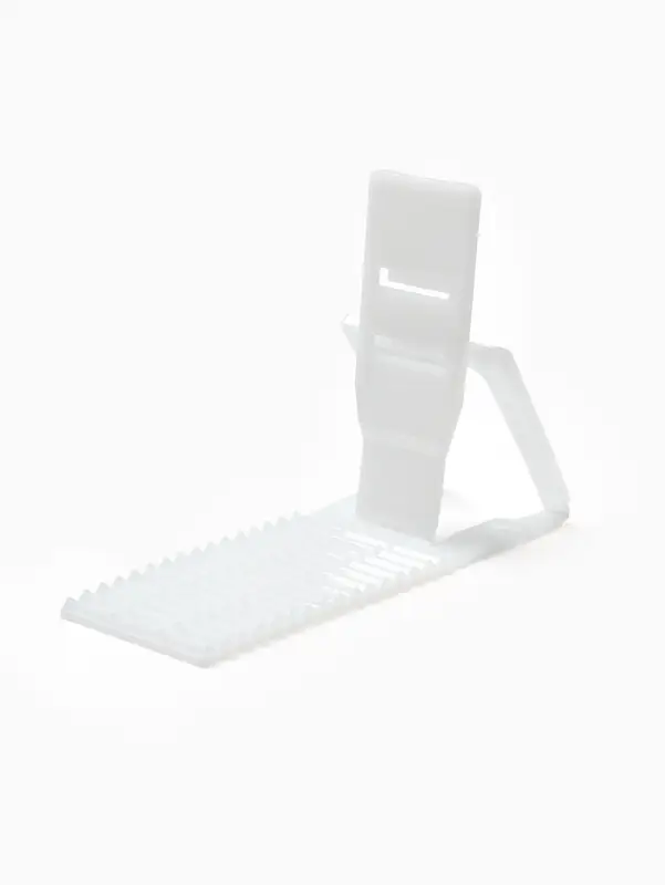 Опора задняя FLEX&times;-BACK, 315&times;80&times;6 мм, прозрачная