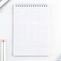 Блокнот, А5, 40 л., обложка картон &laquo;Розовый&raquo;