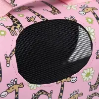 Сумка - переноска &laquo;Жирафы&raquo;, размер M, 40&times;21&times;27 см, каркасная