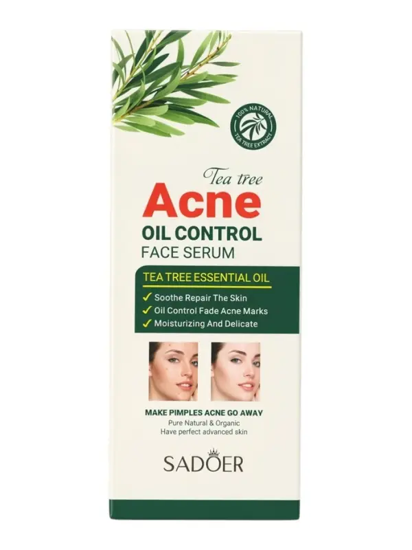 Масло для лица Sadoer с экстрактом чайного дерева,  30 мл