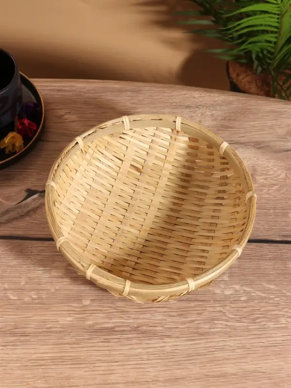 Чаша плетеная, 20 см, бамбук