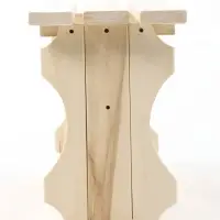 Лавка деревянная, резная №2 90х42х30 см