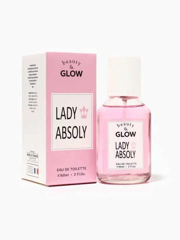 Туалетная вода женская Beauty&Glow Lady Absoly, 60 мл