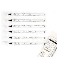 Карандаши цветные СКЕТЧ-КАРАН.SKETCH&ART,УТОЛЩ,4ММ,МЕТАЛЛИК,6 ЦВ,30-0118/01