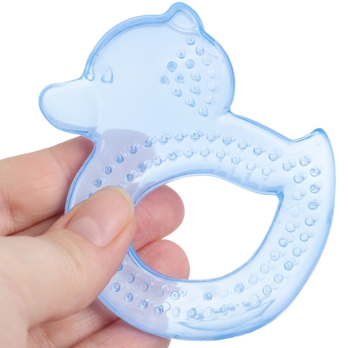 Прорезыватель охлаждающий с водой «Уточка», цвет МИКС, КНОПА Прорезыватель охлаждающий с водой «Уточка», цвет МИКС, КНОПА