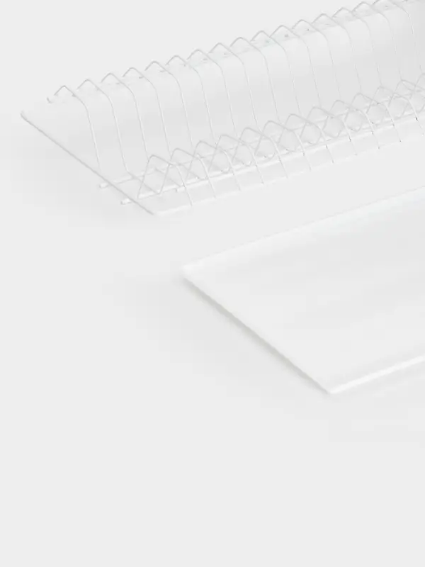 Сушилка для посуды с поддоном для шкафа 80 см, 76.5&times;25.6 см, белая