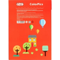Бумага цветная Комус Класс ColorPics А4,20л,20цв,тонированная в массе