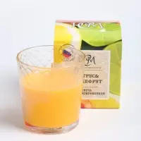 Ароматическая свеча в стакане &laquo;Цитрус и грейпфрут&raquo;, 8&times;8.5 см, 30 ч