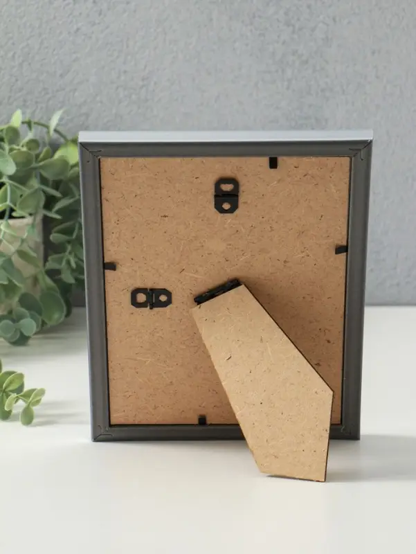 Фоторамка для фото 13&times;18 см &laquo;МИРАМ&raquo;, пластик под серебро, (пластиковый экран)