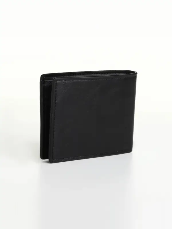 Портмоне мужское &laquo;Сайф&raquo;, без застёжки, отдел для карт, монет, чёрное