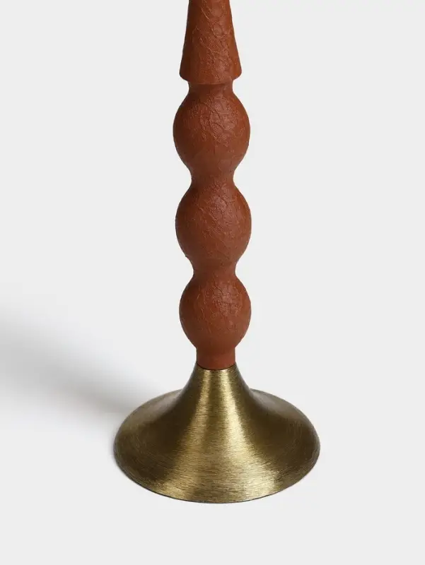 Подсвечник на 1 свечу &laquo;Бисквит&raquo;, 10.5&times;10.5&times;34.5 см