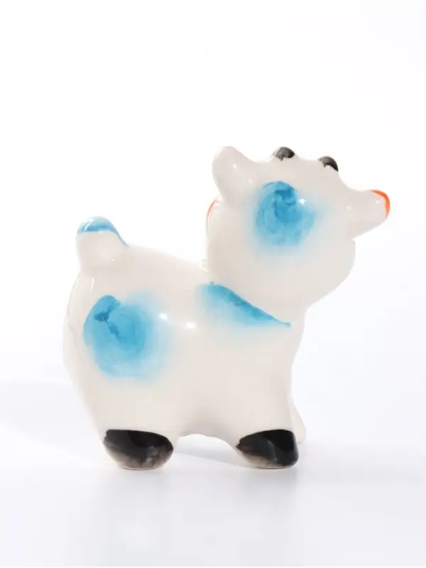Фигурка фарфоровая &laquo;Козлик Богдан&raquo;, гжель, 6.5&times;6&times;3.5 см, МИКС