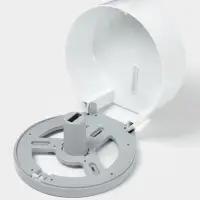 Диспенсер для туалетной бумаги SAVANNA, пластик, белый, втулка 4 см