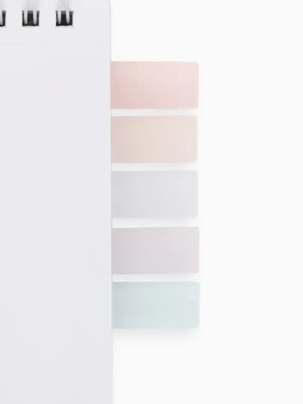 Стикеры для заметок с липким краем, прозрачные &laquo;Свет внутри тебя&raquo;, 20 л., 5 шт.