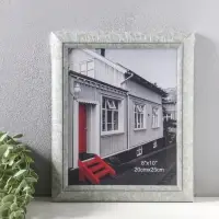 Фоторамка пластик 20х25 см "Марокканская мозаика" оттенки голубого 29,8х25х2 см