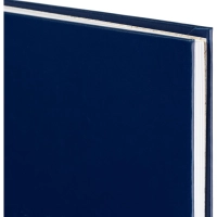 Ежедневник недатированный синий,А5,145х205мм,136л,Ideal 3-122/05