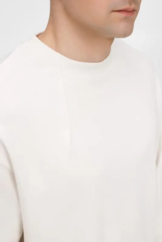 Свитшот унисекс Sinkopa, молочно-белый, размер M/L Свитшот унисекс Sinkopa, молочно-белый, размер M/L