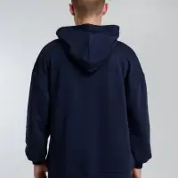 Худи оверсайз Kulonga Comfort, темно-синее, размер M/L