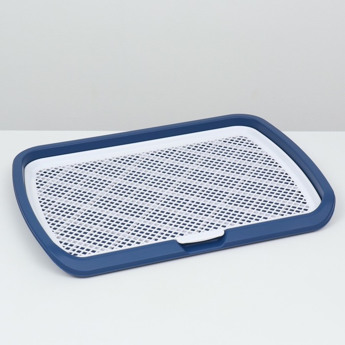 Туалет открытый со столбиком 65 х 6,5 х 5 см, синий