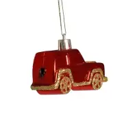 Ёлочные игрушки 3 шт. &laquo;Зимнее волшебство. Драйв&raquo; пластик, 7.5&times;3.5 см, МИКС