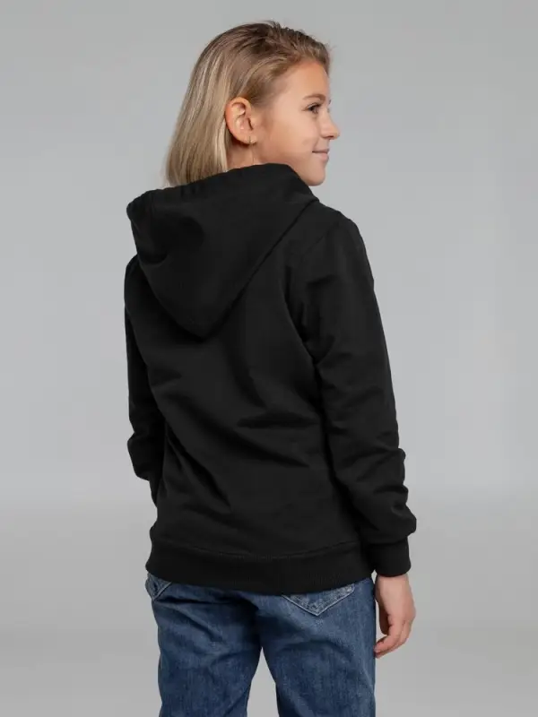 Худи детское Kirenga Kids 2.0, черное, 6 лет