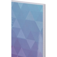 Бизнес-тетрадь Attache Cristal,120л,клет,А4,спир,обл.мел.карт