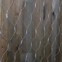 Гирлянда &laquo;Сеть&raquo; 2&times;3 м, IP44, УМС, прозрачная нить, 384 LED, свечение мульти, 220 В