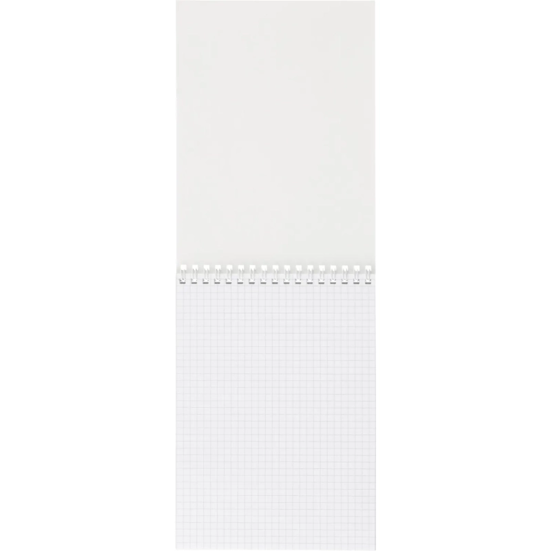 Блокнот А5 60л Attache Metallic Фиолет клетка, греб, картон, фольга