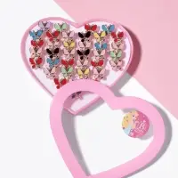 Кольцо «Выбражулька» бабочка эмаль, МИКС, безразмерное