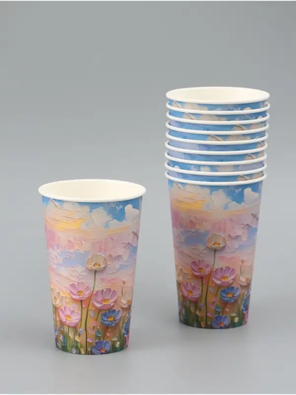 Стакан для цветов &laquo;Цветы&raquo;, 400 мл
