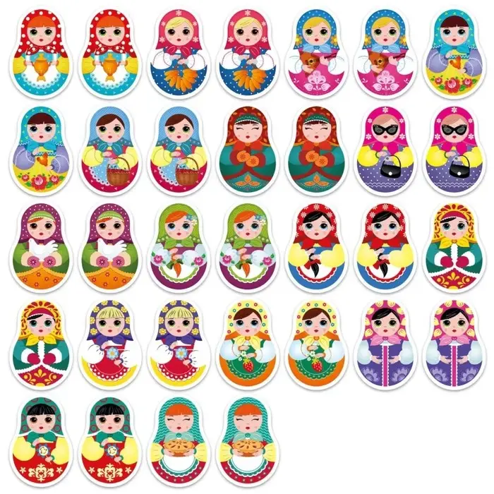 Настольная игра «Мемо. Матрёшки», от 2 игроков, 3+ Настольная игра «Мемо. Матрёшки», от 2 игроков, 3+