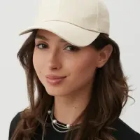 Кепка однотонная унисекс MINAKU, молочный, размер 58 Кепка однотонная унисекс MINAKU, молочный, размер 58