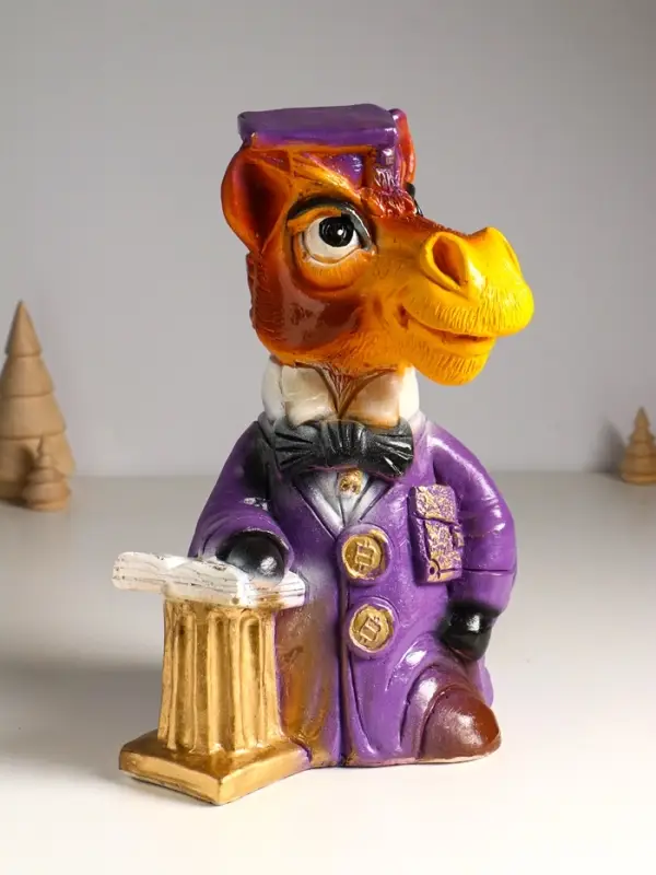 Копилка Копилка "Конь Ученый" 29,5х20х19 см, цветной, гипс