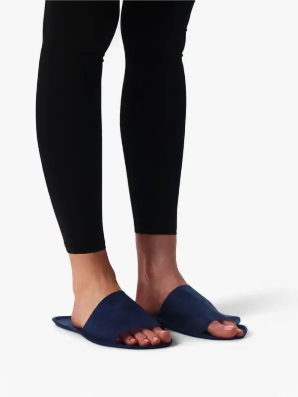 Тапочки одноразовые,  Тапочки одноразовые, "Эконом ПВХ", антискользящие, подошва 3 мм, синие