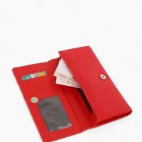 Кошелек жен 06-01-01 Июнь2523, 19*3*10см, 3 отд+отд/молн, д/карт, д/монет, на магните красн Кошелек жен 06-01-01 Июнь2523, 19*3*10см, 3 отд+отд/молн, д/карт, д/монет, на магните красн