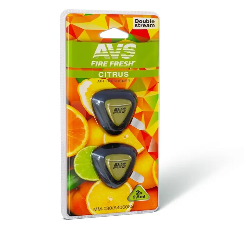 Ароматизатор AVS MM-030 Double Stream (аром. Citrus/Цитрус) (мини мембрана)