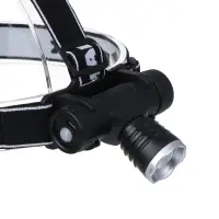 Фонарь налобный тм ЕРМАК, CREE XPE LED, 4 режима, 1200мАч, 8,3х3,8х7,3см, USB кабель, пластик