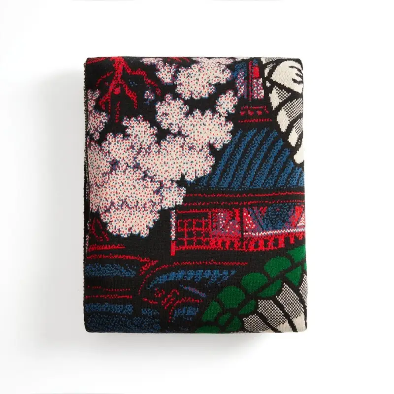 Плед Multicolor Net на заказ, S, акрил Плед Multicolor Net на заказ, S, акрил