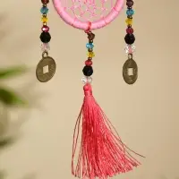 Брелок &laquo;Ловец снов&raquo;, 4&times;15 см, розовый