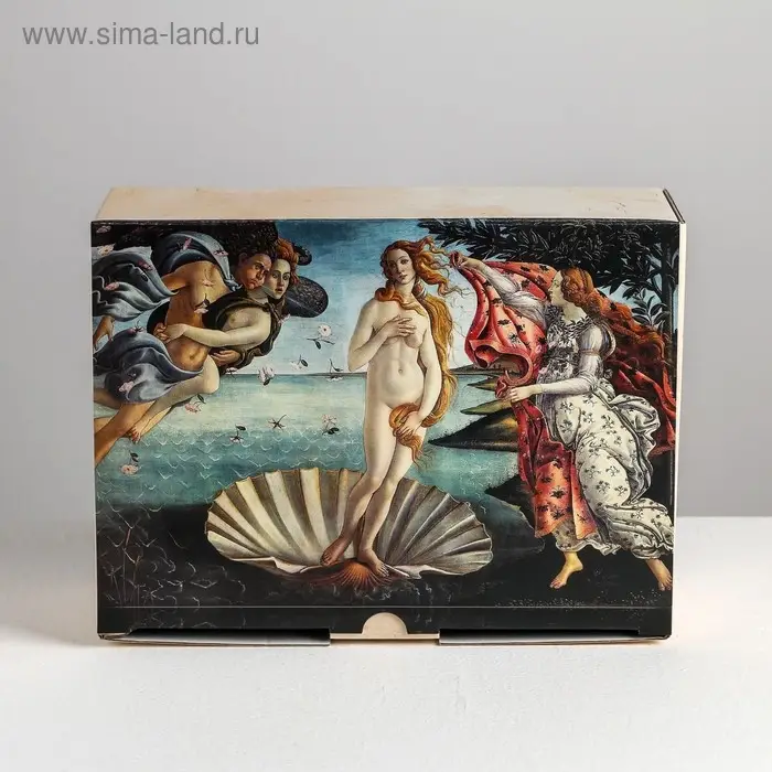 Коробка‒пенал, упаковка подарочная, «Ботичелли», 26 х 19 х 10 см Коробка‒пенал, упаковка подарочная, «Ботичелли», 26 х 19 х 10 см
