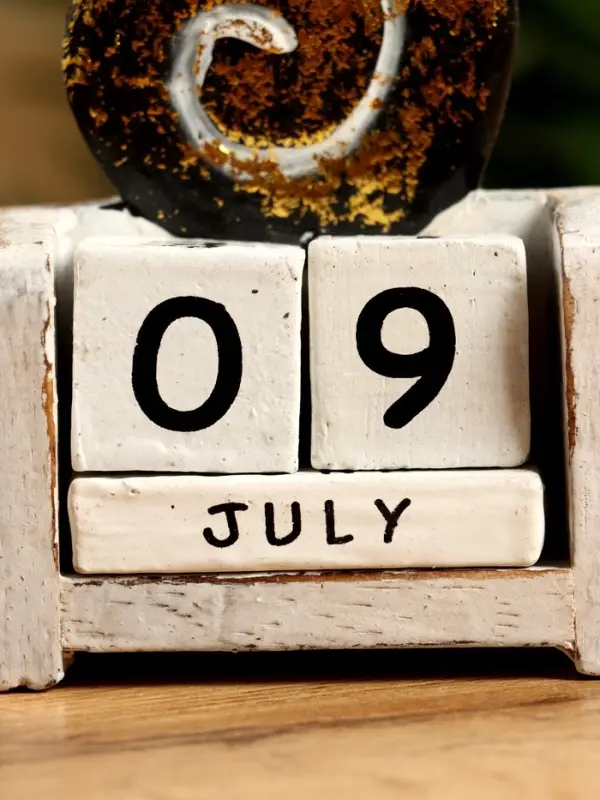 Календарь настольный «Ракушка», 7.5×4×10 см, дерево, чёрный