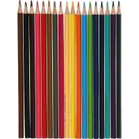 Карандаши цветные 18 цветов &laquo;Школа Творчества&raquo;, трёхгранные