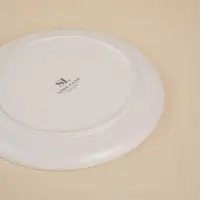 Тарелки SL Home &laquo;Гато&raquo;, d=18.5 см, набор 2 шт., фарфор, белые
