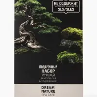Подарочный набор мужской DREAM NATURE SPA CARE "Японские мотивы": шампунь 3 в 1 и гель для душа 3 в