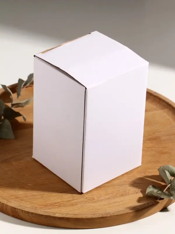 Свеча ароматическая в шкатулке Свеча ароматическая в шкатулке "С кисточкой" 2 фитиля аромат сладкий апельсин 10х10х12,5 см 108776