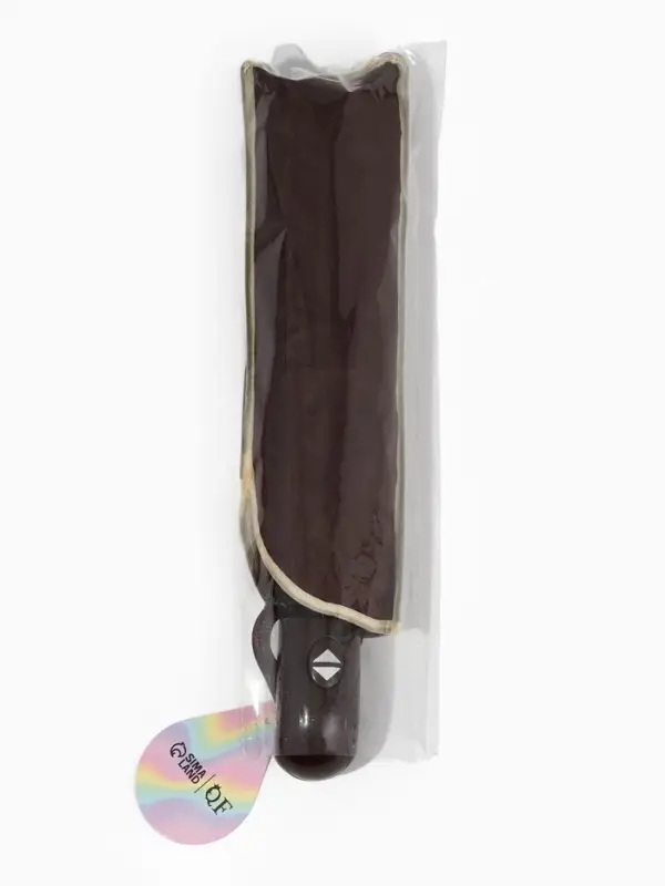 Зонт автоматический &laquo;Однотонный&raquo;, 3 сложения, 8 спиц, R=48/55 см, d=96 см, МИКС