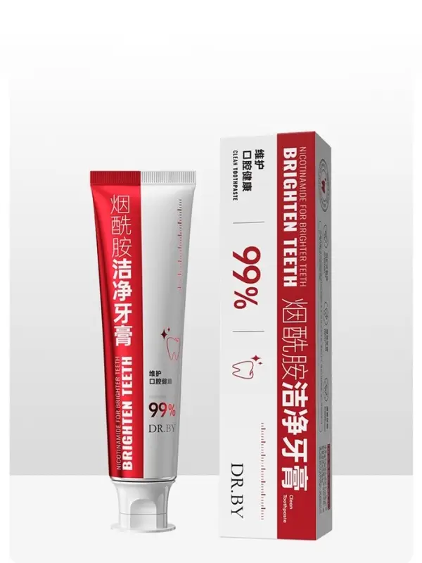 Очищающая зубная паста с пробиотиками, отбеливающая, 120 г