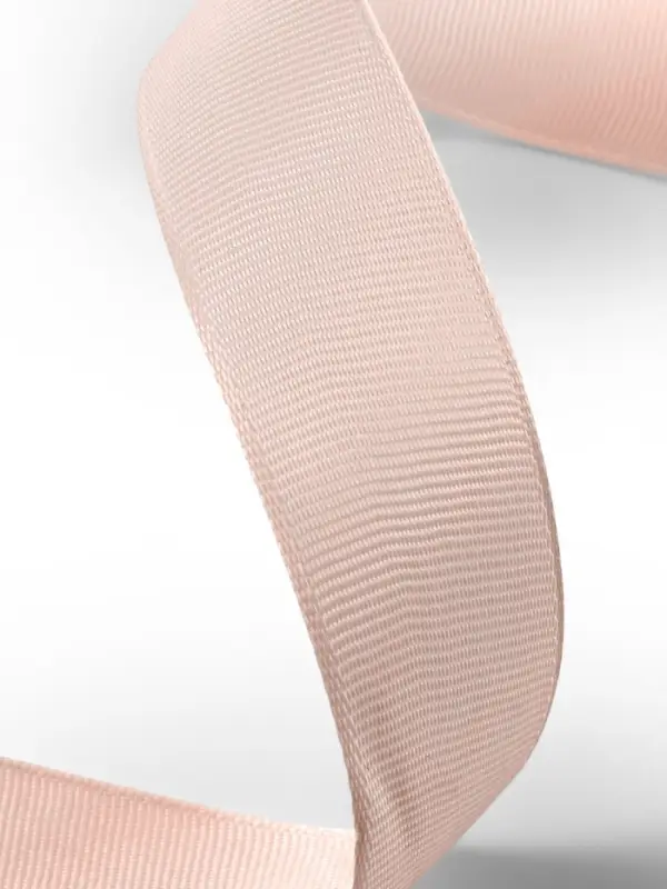 Лента репсовая, 25 мм, 23&plusmn;1 м, персиковая №07